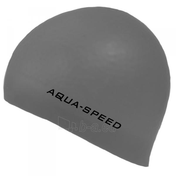 Plaukimo kepuraitė AQUA SPEED 3 D, Spalva juoda paveikslėlis 1 iš 3