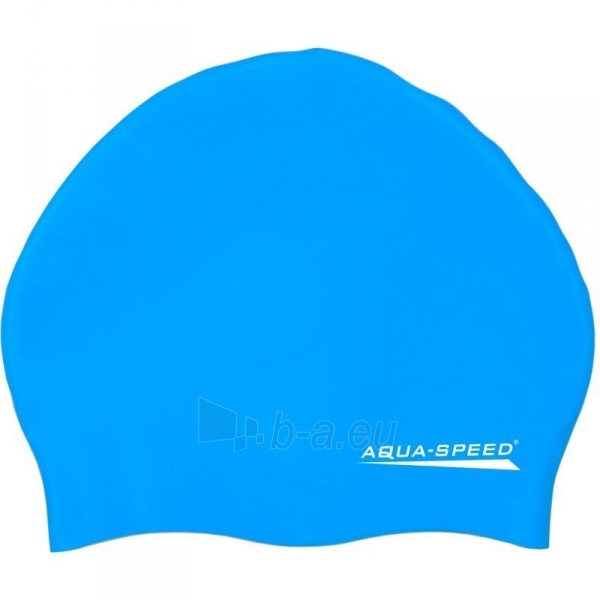 Plaukimo kepuraitė Aqua-Speed silikonowy Smart mėlyna paveikslėlis 1 iš 1