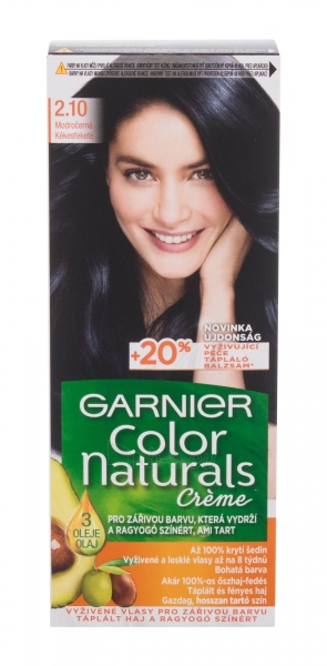 Plaukų dažai Garnier Color Naturals 2,10 Blueberry Black Créme Hair Color 40ml paveikslėlis 1 iš 2