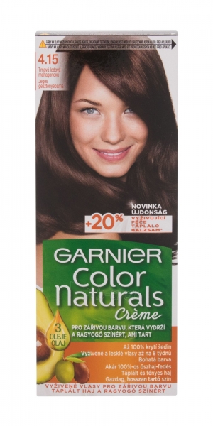 Plaukų dažai Garnier Color Naturals 4,15 Frosty Dark Mahogany Créme Hair  Color 40ml Cheaper online Low price | English 