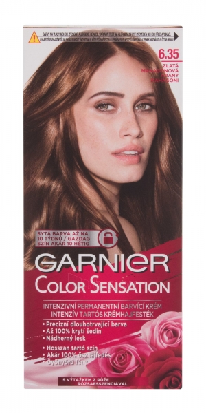 Plaukų dažai Garnier Color Sensation 6,35 Chic Orche Brown Hair Color 40ml paveikslėlis 1 iš 2