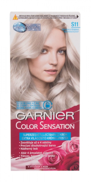 Plaukų dažai Garnier Color Sensation S11 Ultra Smoky Blonde Hair Color 40ml paveikslėlis 1 iš 2