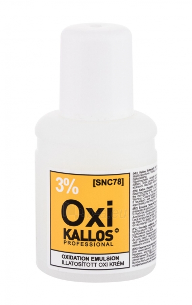Plaukų dažai Kallos Cosmetics Oxi Hair Color 60ml 3% paveikslėlis 1 iš 1