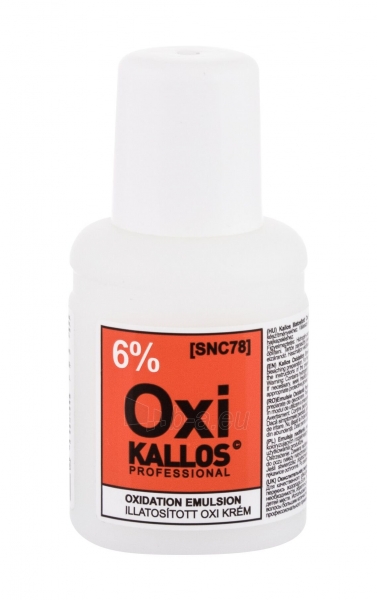 Plaukų dažai Kallos Cosmetics Oxi Hair Color 60ml 6% paveikslėlis 1 iš 1
