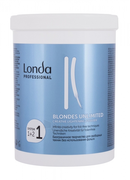 Plaukų dažai Londa Professional Blondes Unlimited Creative Lightening Powder Hair Color 400g paveikslėlis 1 iš 1