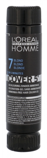 L´Oreal Paris Homme Cover 5 Hair Color Cosmetic 3x50ml (Medium Blond) paveikslėlis 1 iš 2