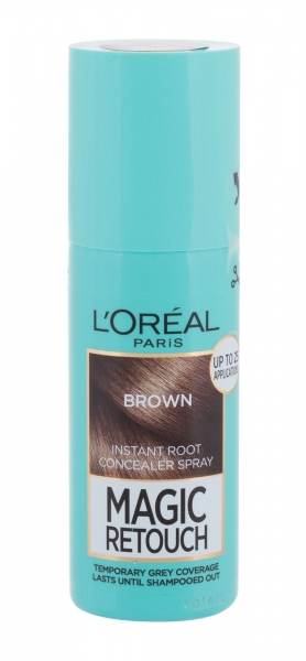 Plaukų dažai L´Oréal Paris Magic Retouch Brown Instant Root Concealer Spray Hair Color 75ml paveikslėlis 1 iš 2
