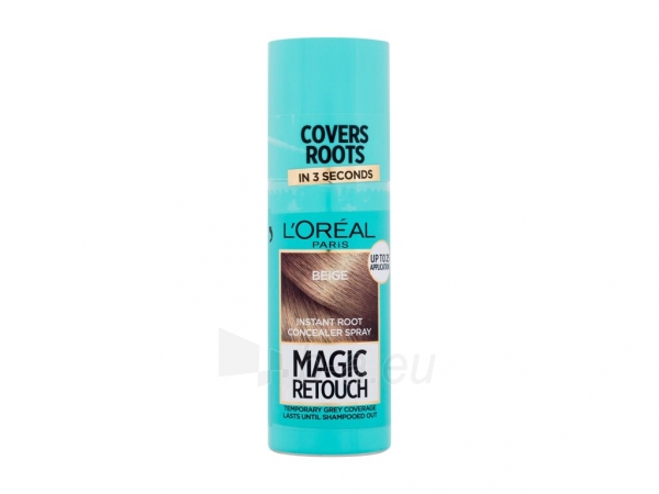 Plaukų dažai L´Oréal Paris Magic Retouch Dark Blond Instant Root Concealer Spray Hair Color 75ml paveikslėlis 2 iš 2