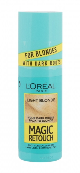 Plaukų dažai L´Oréal Paris Magic Retouch Light Blonde Instant Root Concealer Spray Hair Color 75ml paveikslėlis 1 iš 2