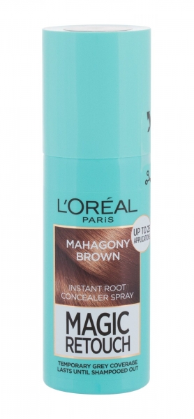 Plaukų dažai L´Oréal Paris Magic Retouch Mahagony Brown Instant Root Concealer Spray Hair Color 75ml paveikslėlis 1 iš 2