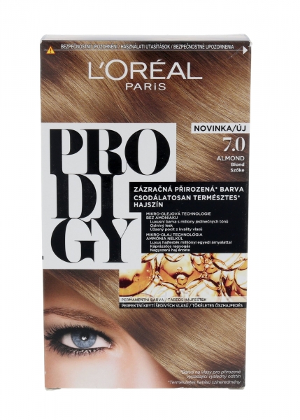 Plaukų dažai L´Oreal Paris Prodigy 5 Cosmetic 1vnt. 7.0 Almond paveikslėlis 1 iš 1