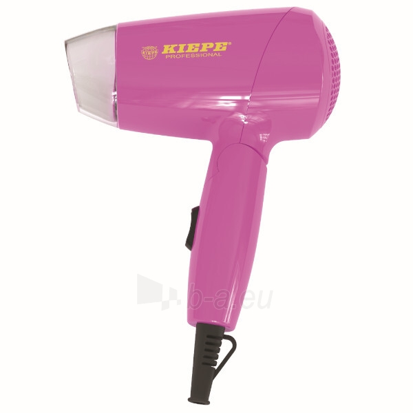 Plaukų džiovintuvas KIEPE Professional Travel hair dryer pink paveikslėlis 1 iš 1
