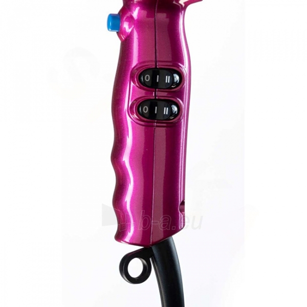 Plaukų džiovintuvas Solis Light & Strong Pink hair dryer paveikslėlis 5 iš 6
