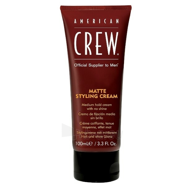 Plaukų gelis American Crew Matting Ultramatte (Medium Hold Hair Gel) 100 ml paveikslėlis 1 iš 1
