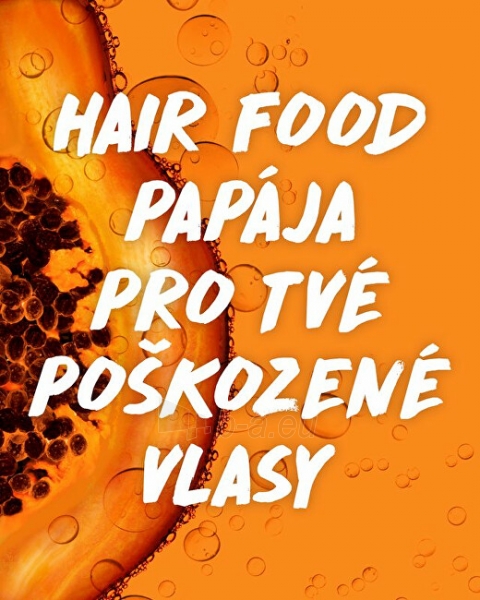 Plaukų mask Garnier Restoring mask for damaged hair Fructis ( Papaya Hair Food) 390 ml paveikslėlis 6 iš 10
