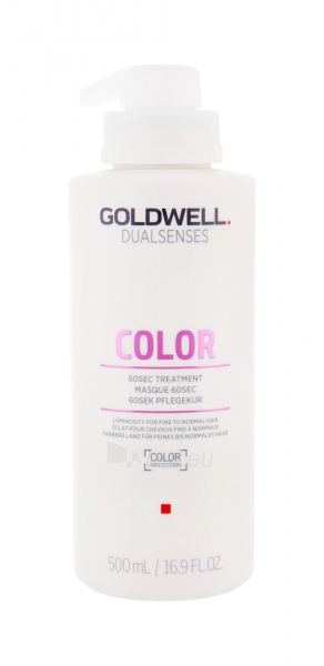 Plaukų kaukė Goldwell Dualsenses Color 60 Sec Treatment Hair Mask 500ml paveikslėlis 1 iš 1