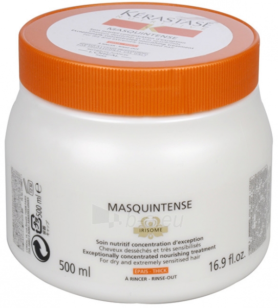 Plaukų kaukė Kérastase Intensive Nourishing Mask for thick hair Masquintense Irisome (Exceptionally Concentrated Nourishing Treatment Thick) - 500 ml paveikslėlis 1 iš 1