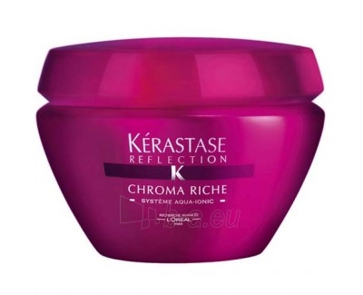 Plaukų kaukė Kérastase Protective mask for colored and lightened hair Chroma Riche The Aqua-Ionic (Luminous Softening Treatment Masque) - 200 ml paveikslėlis 1 iš 1