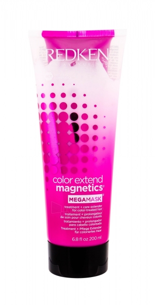 Plaukų kaukė Redken Color Extend Magnetics Hair Mask 200ml Megamask paveikslėlis 1 iš 1