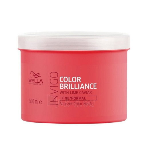 Plaukų kaukė Wella Professional Invigo Color Brilliance (Vibrant Color Mask) 30 ml paveikslėlis 1 iš 1