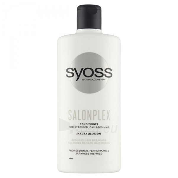Plaukų kondicionerius Syoss Balm for chemically treated and mechanically stressed hair Salon Plex (Conditioner) 500 ml paveikslėlis 1 iš 1