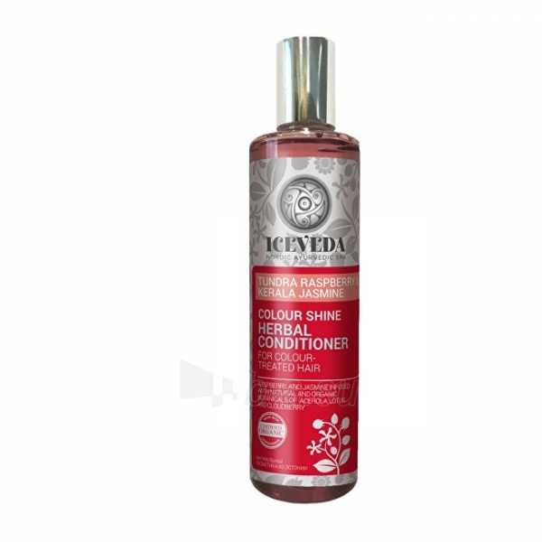 Plaukų kondicionierius Iceveda Herbal hair conditioner Bright color with tundra raspberries and jasmine 280 ml paveikslėlis 1 iš 1