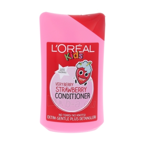 Plaukų kondicionierius L´Oreal Paris Kids Very Berry Strawberry Conditioner Cosmetic 250ml paveikslėlis 1 iš 1