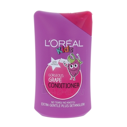 Plaukų kondicionierius L´Oreal Paris Kids Gorgeous Grape Conditioner Cosmetic 250ml paveikslėlis 1 iš 1