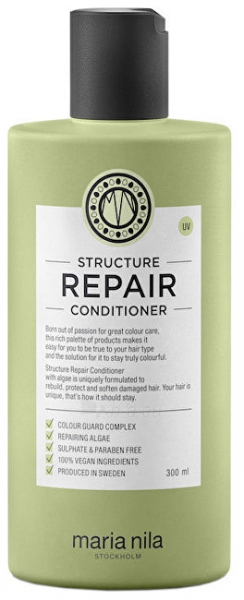 Plaukų conditioner Maria Nila Strengthening Conditioner for Dry and Damaged Hair Structure Repair 100 ml paveikslėlis 1 iš 2