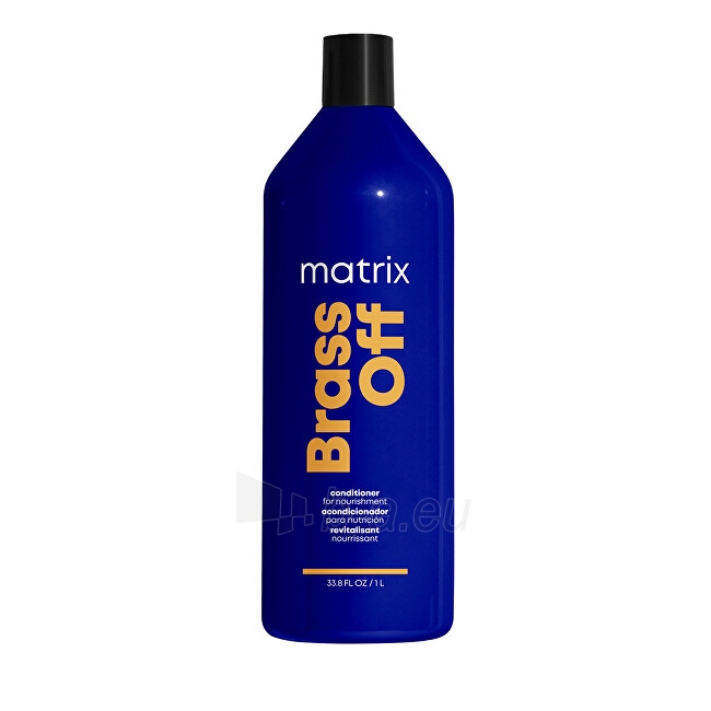 Plaukų kondicionierius Matrix Nourishing Conditioner For Cold Hair Total Results Brass Off 300 ml paveikslėlis 8 iš 10
