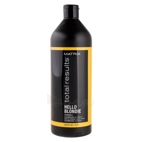 Plaukų conditioner Matrix Total Results Hello Blondie Chamomile Conditioner Cosmetic 1000ml paveikslėlis 1 iš 1