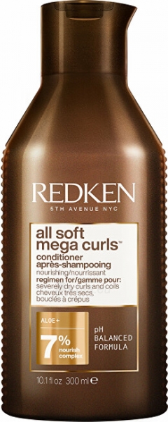 Plaukų kondicionierius Redken Conditioner for dry curly and wavy hair All Soft Mega Curl s (Conditioner) - 300 ml paveikslėlis 1 iš 1