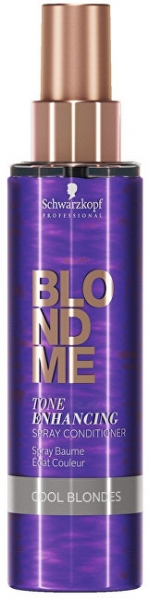Plaukų kondicionierius Schwarzkopf Professional Leave-in conditioner for highlighting cool blond shades BLONDME (Tone Enhancing Spray Conditioner Cool Blonde s) 150 ml paveikslėlis 1 iš 1