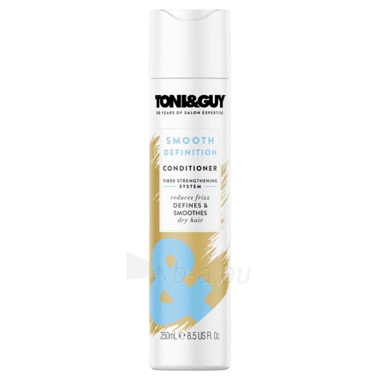 Plaukų conditioner Toni&Guy Smoothing conditioner for dry hair Smooth Definition (Condicioner For Dry Hair ) 250 ml paveikslėlis 2 iš 2