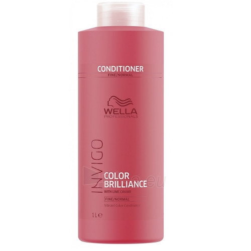 Plaukų kondicionierius Wella Professional Conditioner for Fine to Normal Hair Invigo Color Brilliance (Vibrant Color Conditioner)1000 ml paveikslėlis 2 iš 2