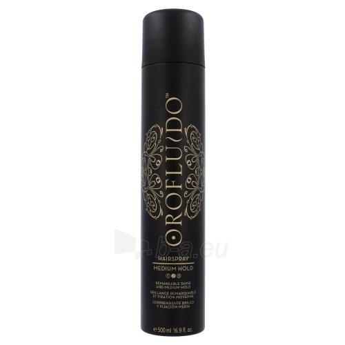 Plaukų lakas Orofluido Hairspray Medium Hold Cosmetic 500ml paveikslėlis 1 iš 1
