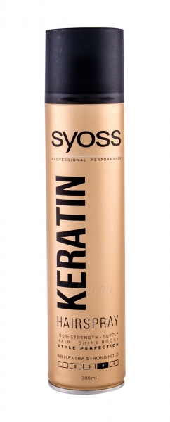 Plaukų purškiklis Syoss Professional Performance Keratin Hair Spray 300ml paveikslėlis 1 iš 1