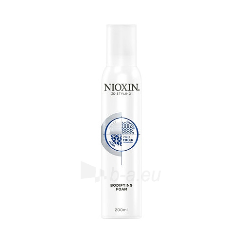 Plaukų putos Nioxin Fixation mousse for all hair types 3D Styling (Bodifying Foam) 200 ml paveikslėlis 1 iš 1