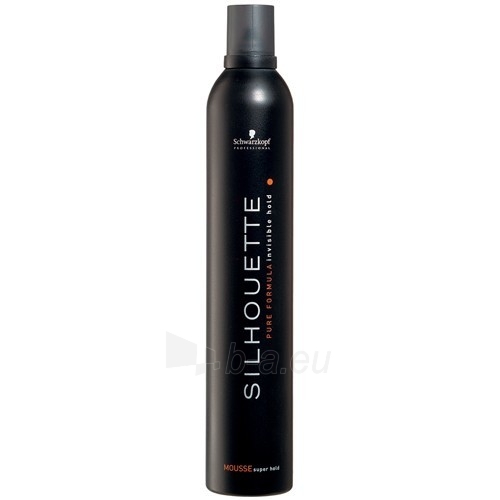 Plaukų putos Schwarzkopf Professional Strong hold mousse Hair Silhouette (Super Hold Mousse) 500 ml paveikslėlis 1 iš 1