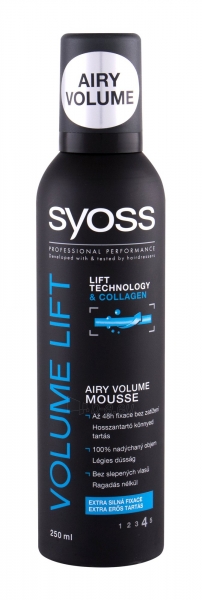 Plaukų putos Syoss Professional Performance Volume Lift Mousse Hair Mousse 250ml paveikslėlis 1 iš 1