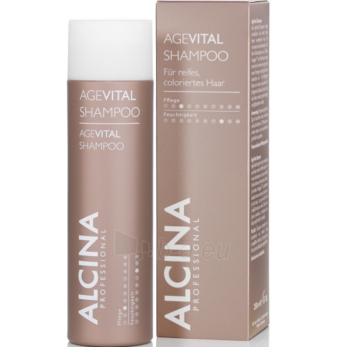 Plaukų šampūnas Alcina Shampoo for mature, dyed hair AgeVital 150 ml paveikslėlis 1 iš 1