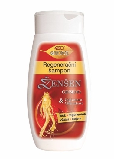 Plaukų šampūnas Bione Cosmetics Regenerative Shampoo Ženšen Goji + Chia 260 ml paveikslėlis 1 iš 1