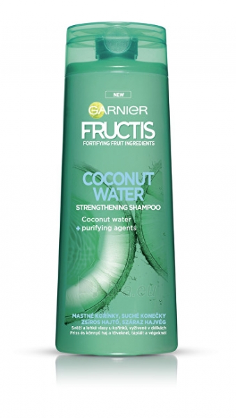 Plaukų šampūnas Garnier Coconut Water ( Strength ening Shampoo) 250 ml paveikslėlis 1 iš 1