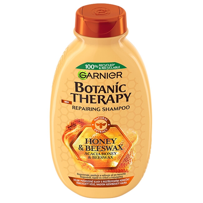 Plaukų šampūnas Garnier Shampoo with honey and propolis for very damaged hair Botanic Therapy 400 ml paveikslėlis 3 iš 8