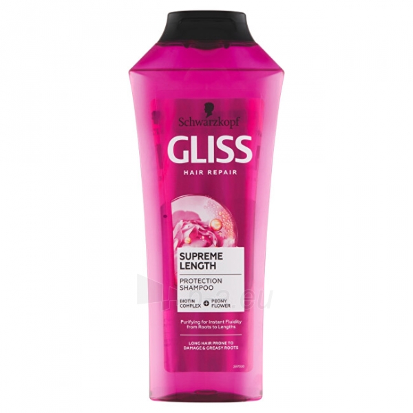 Plaukų šampūnas Gliss Kur Regenerative shampoo Supreme Lenght 400 ml paveikslėlis 1 iš 1