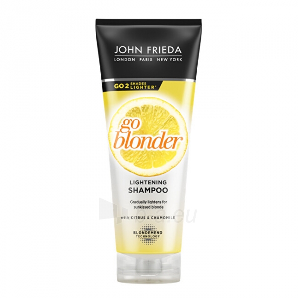 Plaukų šampūnas John Frieda Sheer Blonde Go Blonder ( Light ening Shampoo) 250 ml paveikslėlis 1 iš 1