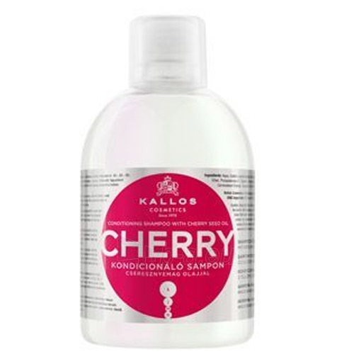 Plaukų šampūnas Kallos (Conditioning Shampoo with Cherry Seed Oil) 1000 ml paveikslėlis 1 iš 1