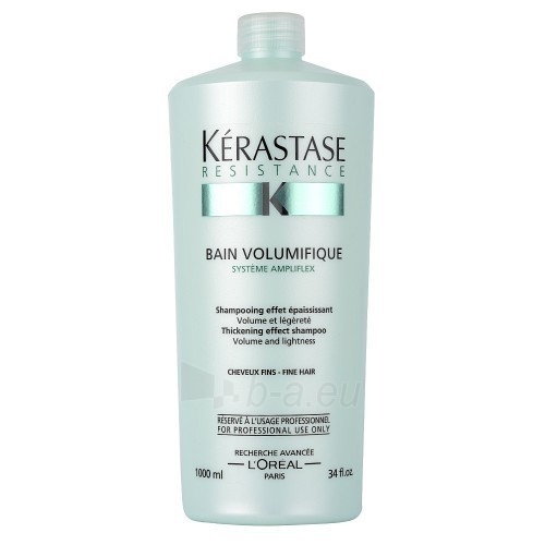 Plaukų šampūnas Kérastase Shampoo for fine hair volume Volumifique (Thickening Shampoo Effect) - 1000 ml paveikslėlis 2 iš 2