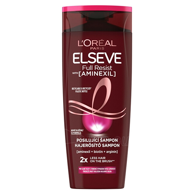 Plaukų šampūnas Loreal Paris Fortifying Shampoo ELSEV Arginine Resist X3 400 ml paveikslėlis 1 iš 10
