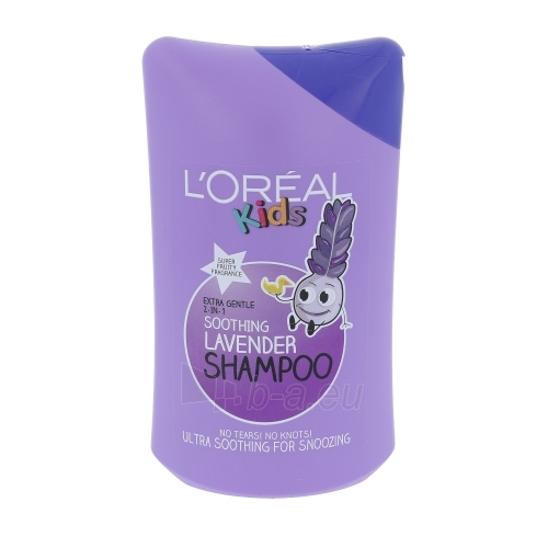 Plaukų šampūnas L´Oreal Paris Kids 2in1 Soothing Lavender Shampoo Cosmetic 250ml paveikslėlis 1 iš 1